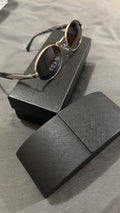 Round Gold Frame Sunglasses