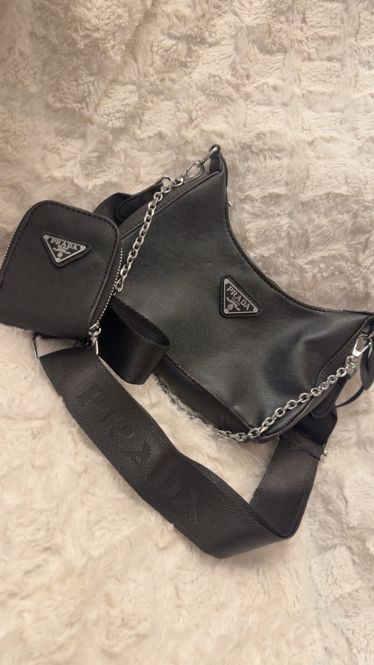 Triangle Shoulder Bag Set