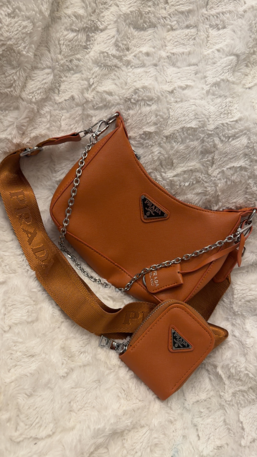 Triangle Shoulder Bag Set