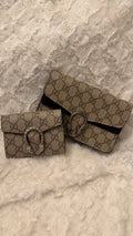 Monogram Flap Bag + Wallet Set
