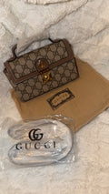 Brown Monogram Mini Crossbody Bag