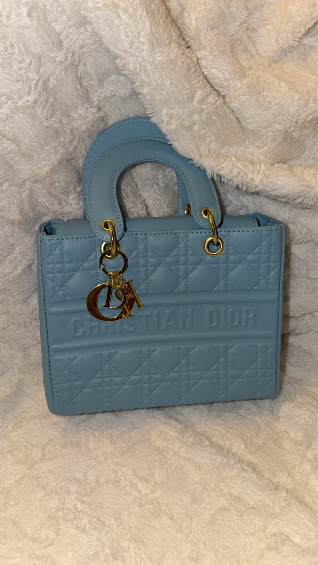 Monogram Saddle Shoulder Bag