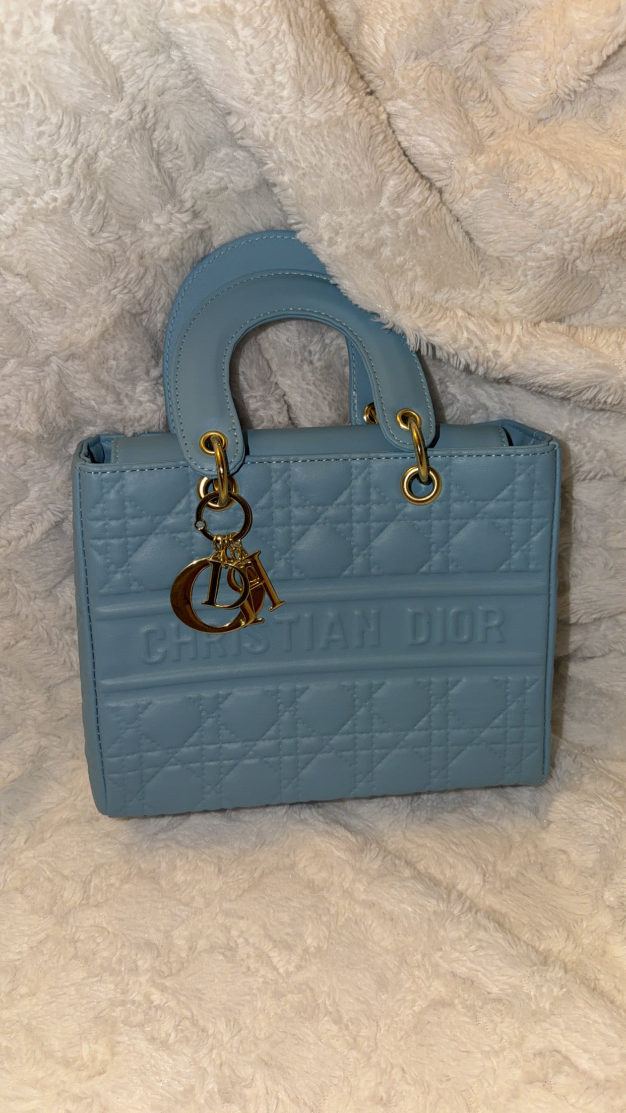 Monogram Saddle Shoulder Bag