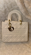 Monogram Saddle Shoulder Bag