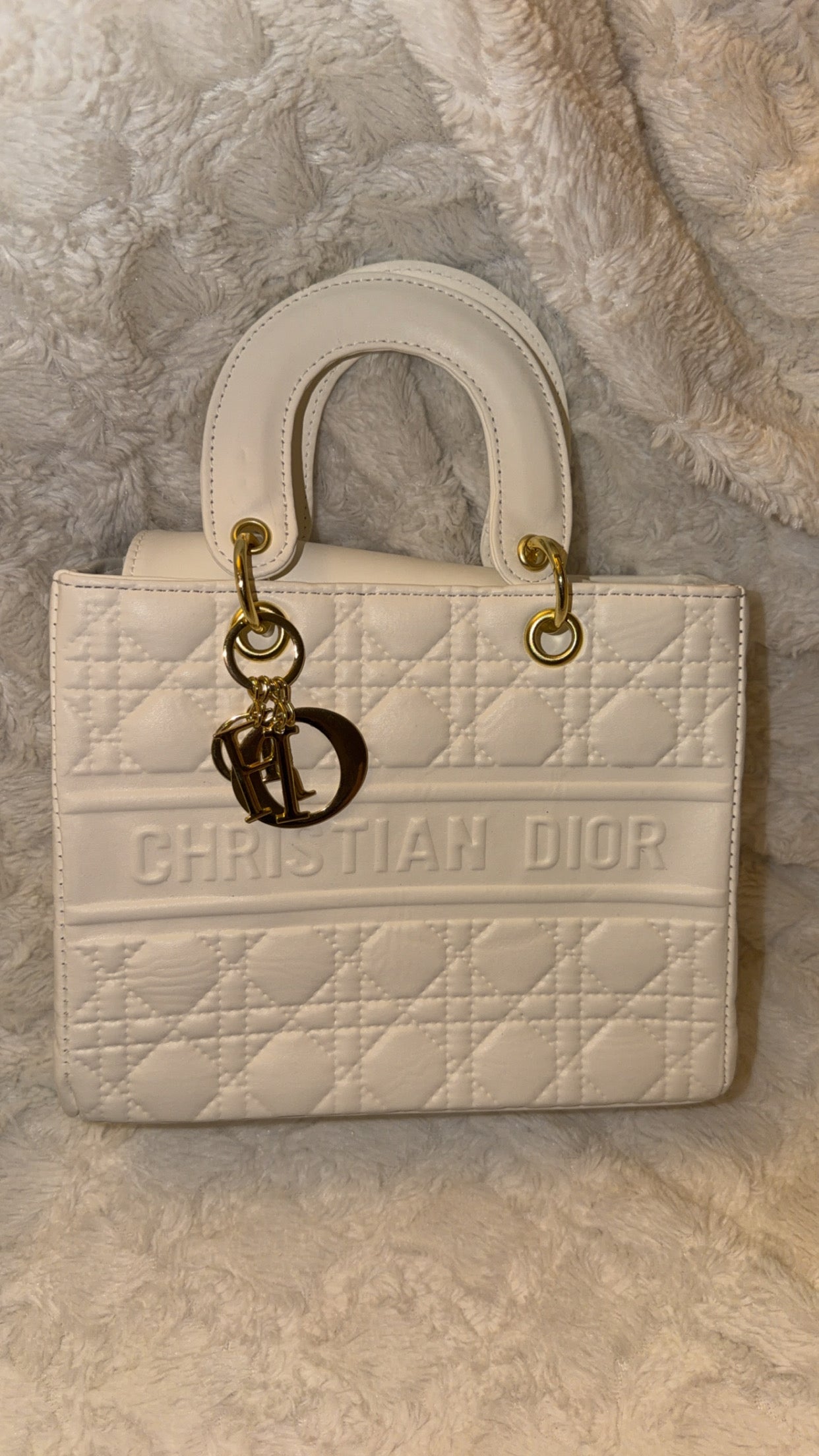Monogram Saddle Shoulder Bag