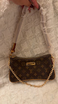 Monogram Pochette with Gold Chain