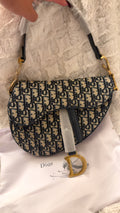 Monogram Saddle Shoulder Bag